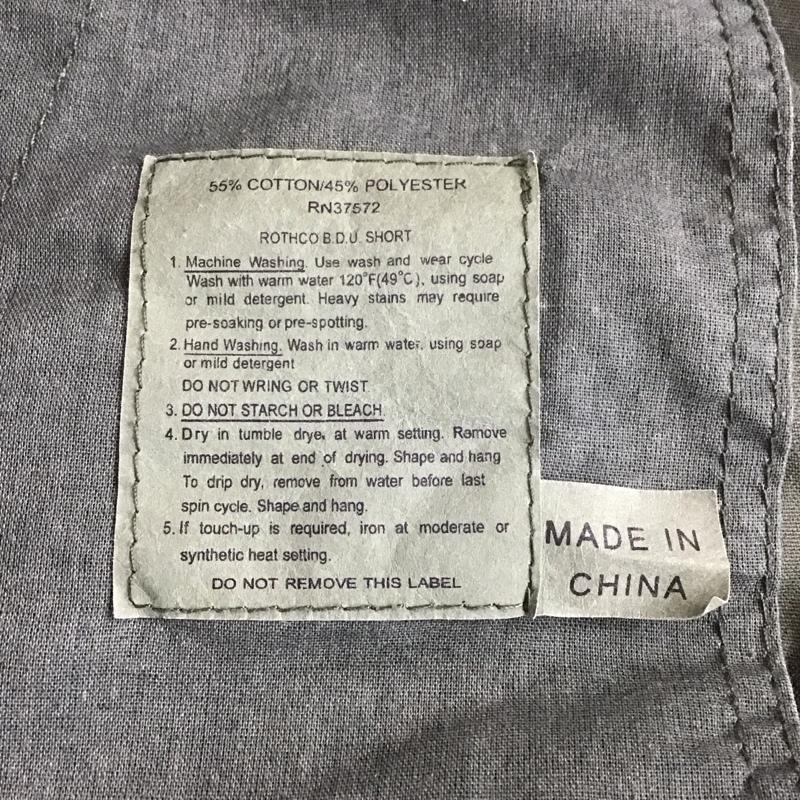 ロスコ ROTHCO パンツ ショートパンツ L 無地 カーキ / カーキ /  メンズ USED 古着 中古 10107848