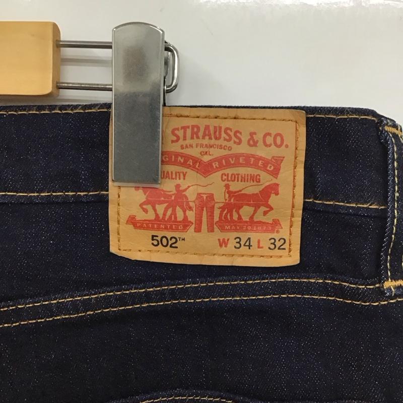 リーバイス Levi s パンツ デニム、ジーンズ 295070036 FLEX JEANS W34 L32 34インチ 無地 インディゴ / インディゴ /  メンズ USED 古着 中古 10123661