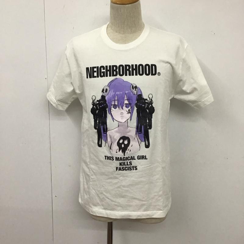 ネイバーフッド NEIGHBORHOOD Tシャツ 半袖 Jun Inagawa アニメ M プリント 白 / ホワイト /  メンズ USED 古着 中古 10111881
