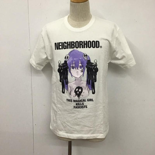 ネイバーフッド NEIGHBORHOOD Tシャツ 半袖 Jun Inagawa アニメ M プリント 白 / ホワイト /  メンズ USED 古着 中古 10111881