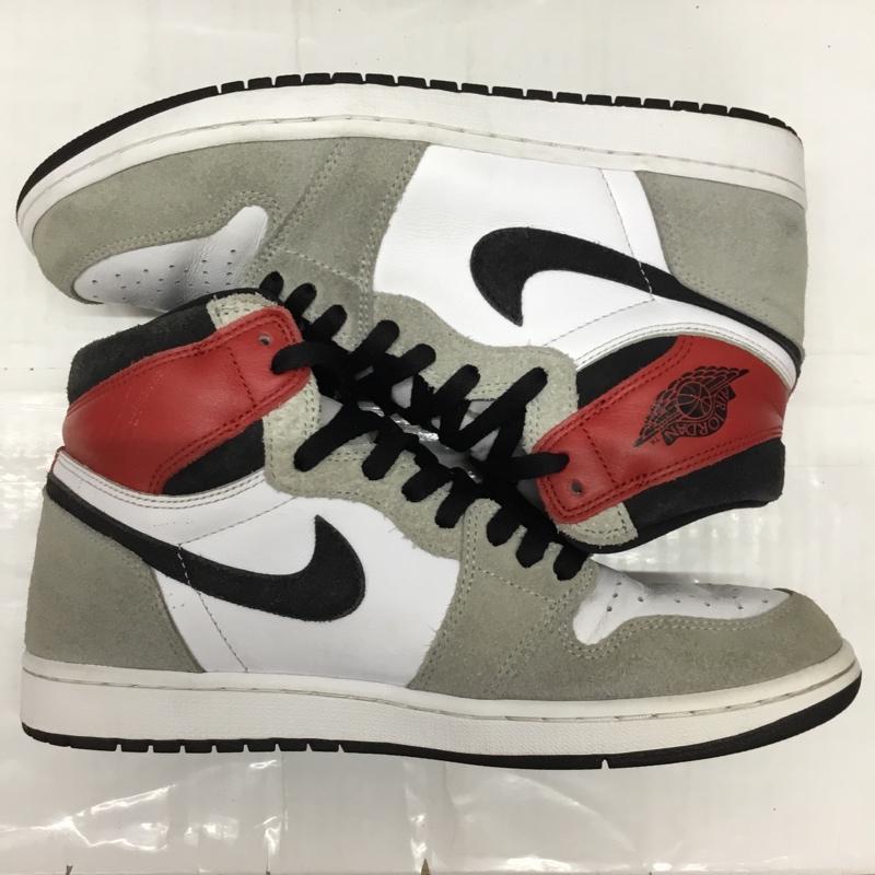 ナイキ NIKE スニーカー スニーカー 555088-126 AIR JORDAN 1 RETRO HIGH OG 28.5cm 箱有 28.5cm ロゴ、文字 白 / ホワイト / X 黒 / ブラック / X 赤 / レッド / X 灰 / グレー /  メンズ USED 古着 中古 10113963