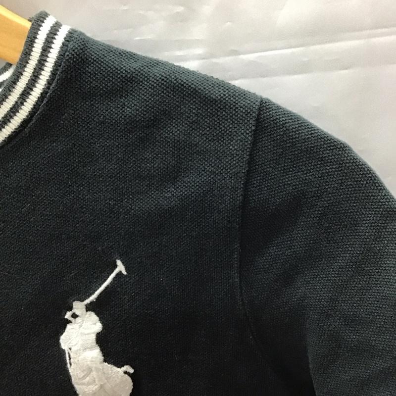 ポロバイラルフローレン Polo by RALPH LAUREN Tシャツ 半袖 120cm 刺繍 黒 / ブラック /  ガールズ USED 古着 中古 10116790