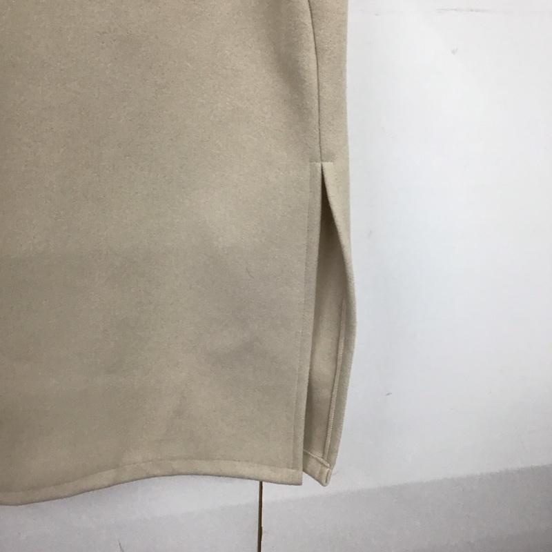 レイカズン Ray Cassin コート コート一般 長袖ロングコート アウター ノーカラーカジュアルジャケット FREE 無地 ベージュ / ベージュ /  レディース USED 古着 中古 10141665