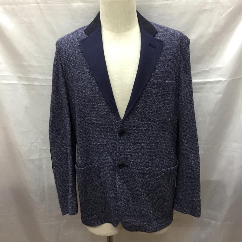 コムデギャルソン・ジュンヤワタナベマン COMME des GARCONS JUNYA WATANABE MAN ジャケット、上着 ジャケット、ブレザー ws-j014 2017SSエルボーパッチジャケット 長袖ジャケット アウター S 無地 紺 / ネイビー /  メンズ USED 古着 中古 10116140
