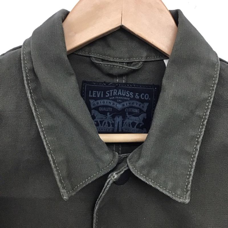 リーバイストラウスアンドコー Levi Strauss & co. ジャケット、上着 ジャケット、ブレザー pc9-19294-0011 カバーオール カジュアルジャケット M 無地 カーキ / カーキ /  メンズ USED 古着 中古 10144808
