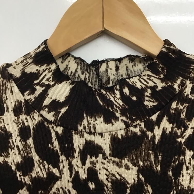 ザラ ZARA ワンピース ひざ丈スカート M  マルチカラー / マルチカラー /  レディース USED 古着 中古 10142743