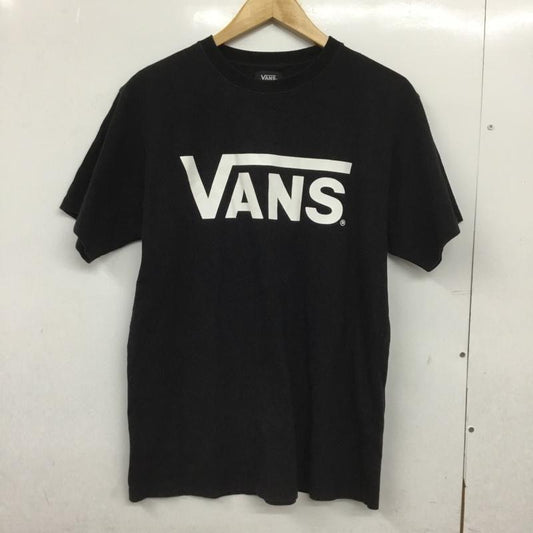 バンズ VANS Tシャツ 半袖 M ロゴ、文字 黒 / ブラック /  メンズ USED 古着 中古 10150877