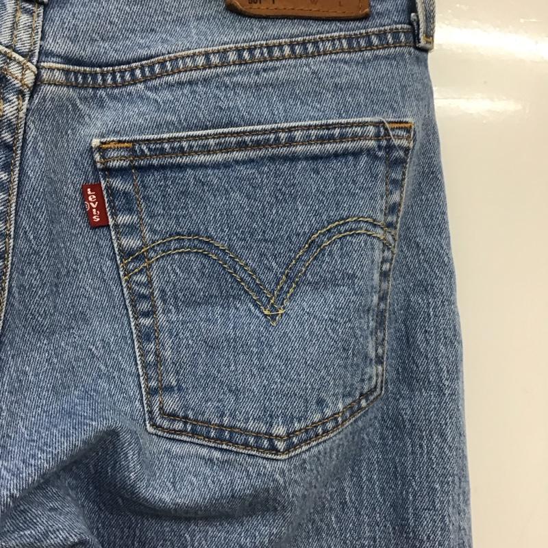 リーバイス Levi s パンツ デニム、ジーンズ 無地 水色 / ライトブルー /  レディース USED 古着 中古 10132261