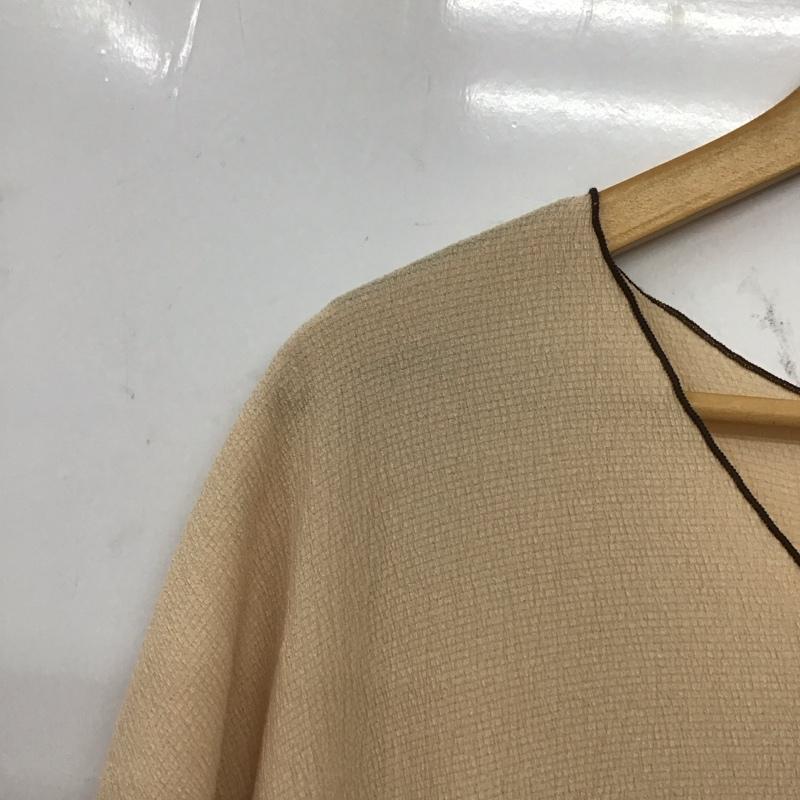 アイテムズ アーバンリサーチ ITEMS URBAN RESEARCH ワンピース ロングスカート it25-26B008 FREE 無地 ベージュ / ベージュ /  レディース USED 古着 中古 10133975