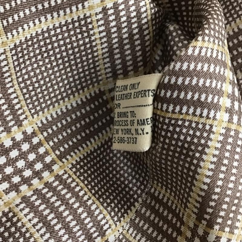 古着 USED ジャケット、上着 ジャケット、ブレザー Buckboard レザージャケット 40 無地 ベージュ / ベージュ /  メンズ USED 古着 中古 10112674