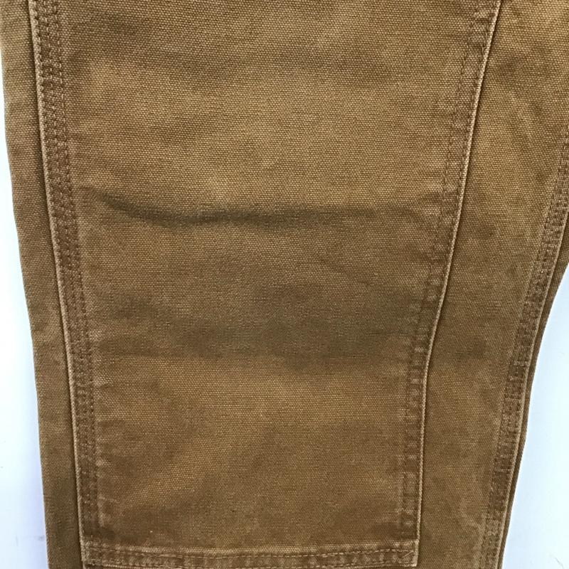 カーハート Carhartt パンツ ワークパンツ、ペインターパンツ 100881221 RELAXED FIT ダブルニー 無地 茶 / ブラウン /  メンズ USED 古着 中古 10106853