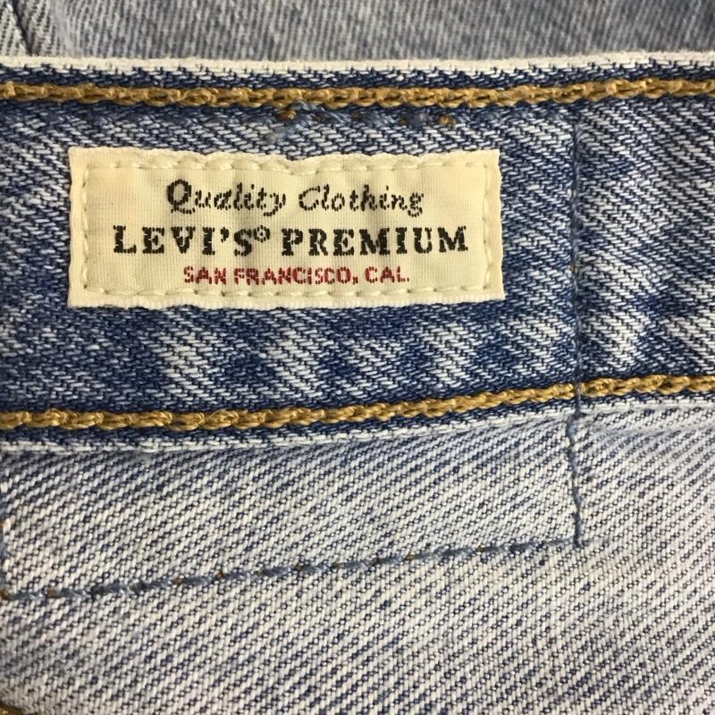 リーバイス Levi s パンツ デニム、ジーンズ 36200-0074 501 W23 L26 無地 水色 / ライトブルー /  レディース USED 古着 中古 10108570