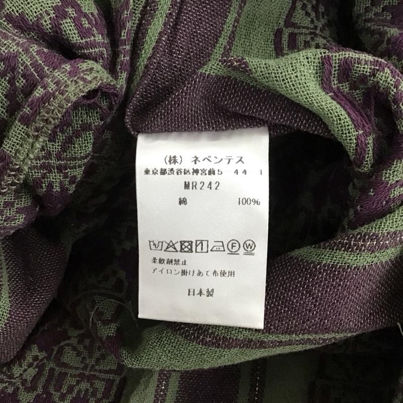 ニードルス Needles シャツ、ブラウス 半袖 半袖シャツ プリントシャツ ポケットシャツ L プリント マルチカラー / マルチカラー /  メンズ USED 古着 中古 10125510