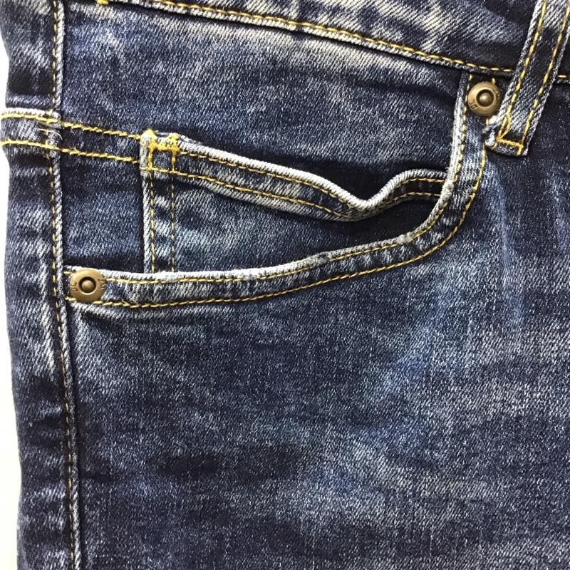 ザラメン ZARA MAN パンツ デニム、ジーンズ デニムパンツ スリムパンツ ジーンズ カジュアルパンツ ストレートパンツ 40 無地 インディゴ / インディゴ /  メンズ USED 古着 中古 10111328