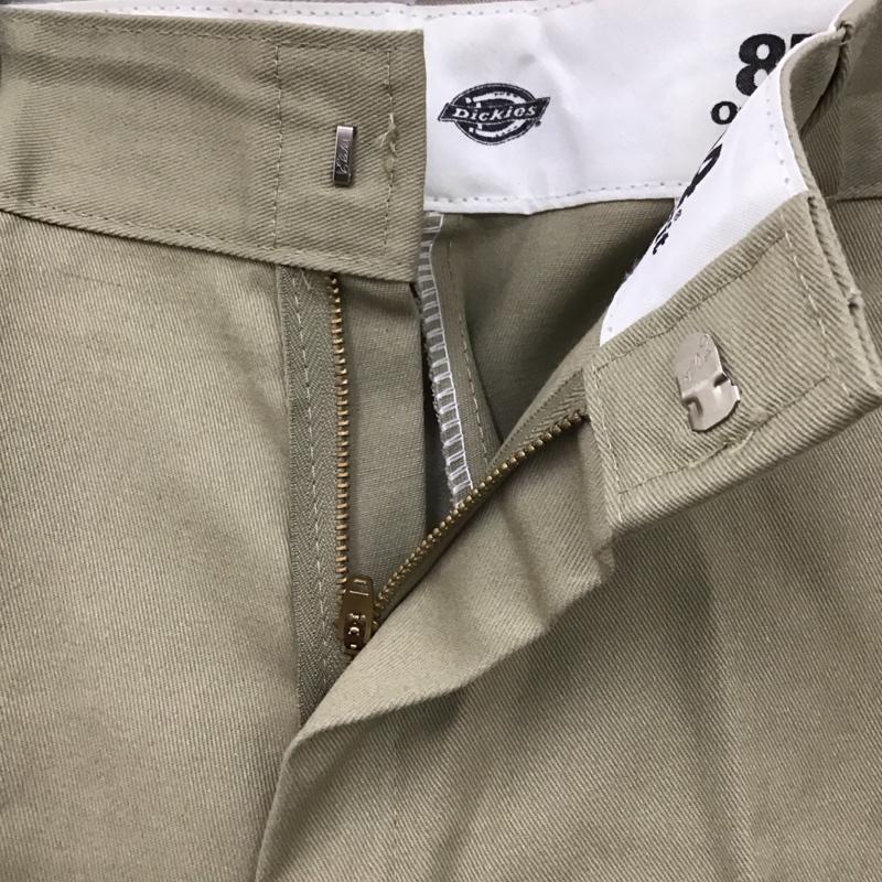 ディッキーズ Dickies パンツ ワークパンツ、ペインターパンツ ワークパンツ ワイドパンツ カジュアルパンツ 36 無地 ベージュ / ベージュ /  メンズ USED 古着 中古 10113176