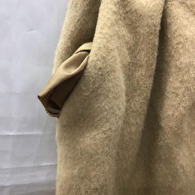アナザーエディション Another Edition スカート ミニスカート 5624-299-0427 台形スカート タック入り M 無地 ベージュ / ベージュ /  レディース USED 古着 中古 10115409