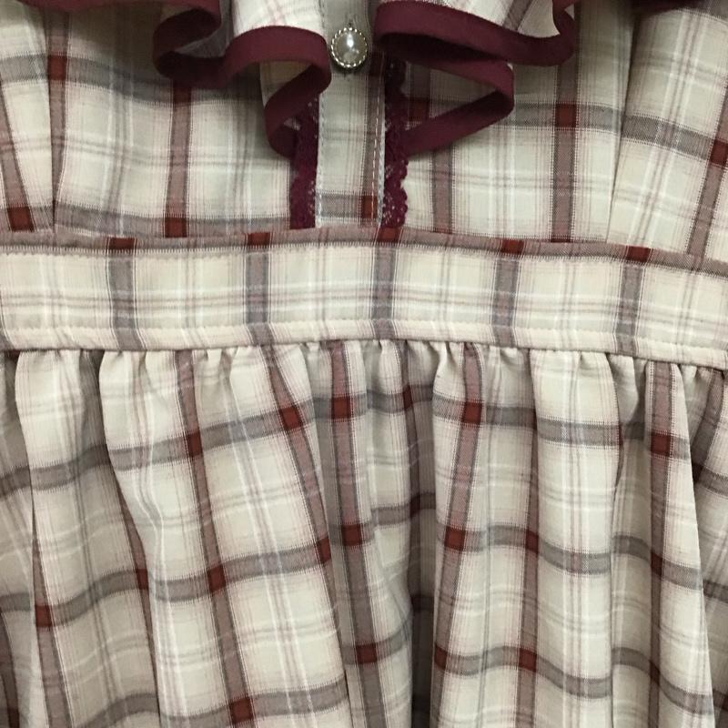 アクシーズファム axes femme ワンピース ロングスカート M チェック マルチカラー / マルチカラー /  レディース USED 古着 中古 10147197