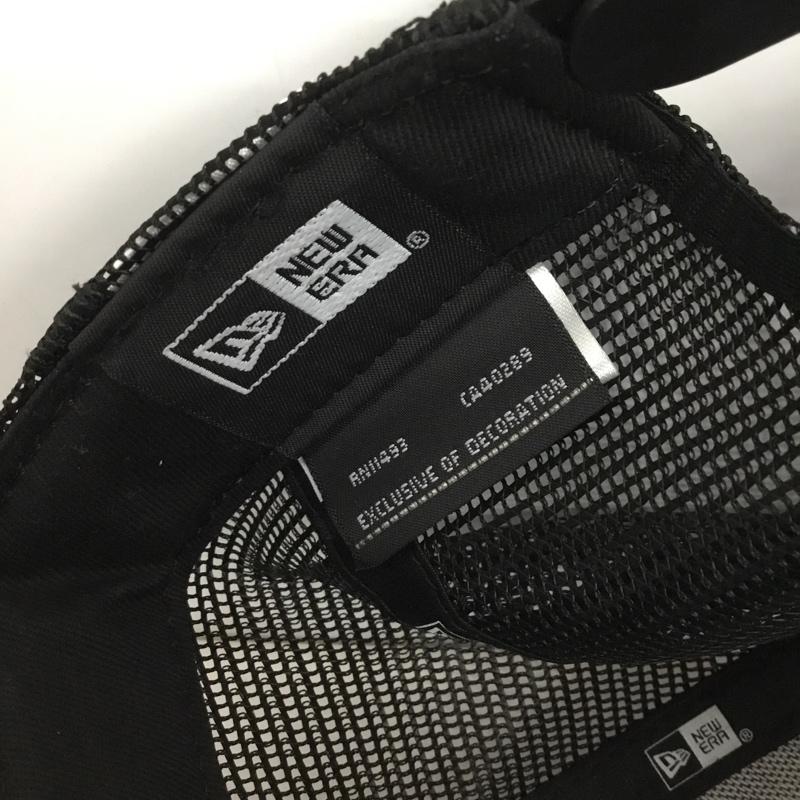 ニューエラ NEW ERA 帽子 キャップ ラインストーン BAYSTARS メッシュ ロゴ、文字 黒 / ブラック /  メンズ USED 古着 中古 10149241