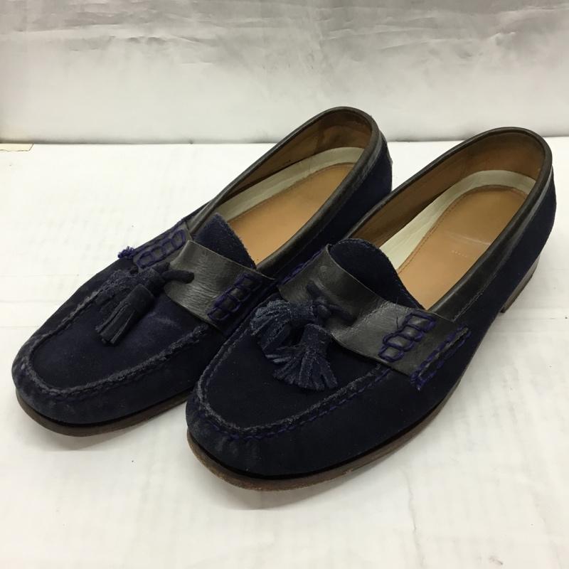 コールハーン COLE HAAN ローファー ローファー C20199 ピンチ グランド タッセル 無地 紺 / ネイビー /  メンズ USED 古着 中古 10116627