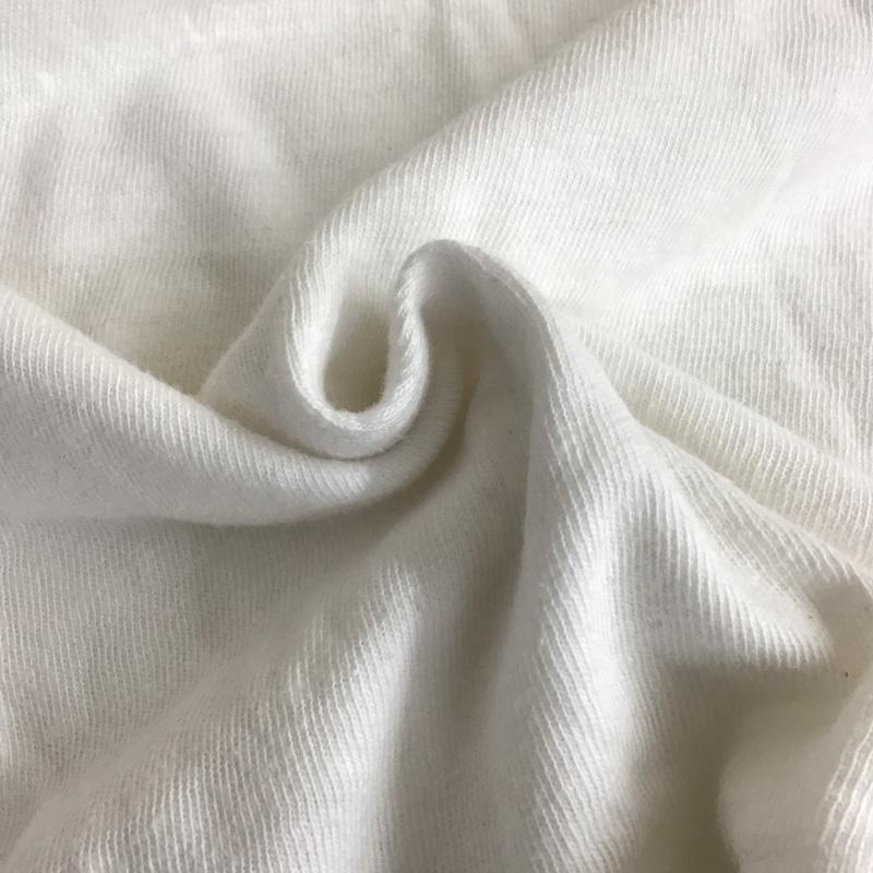 ハリウッドランチマーケット HOLLYWOOD RANCH MARKET カットソー 長袖 長袖カットソー クルーネックカットソー ロングスリーブカットソー プリントTシャツ L 無地 白 / ホワイト /  メンズ USED 古着 中古 10119006