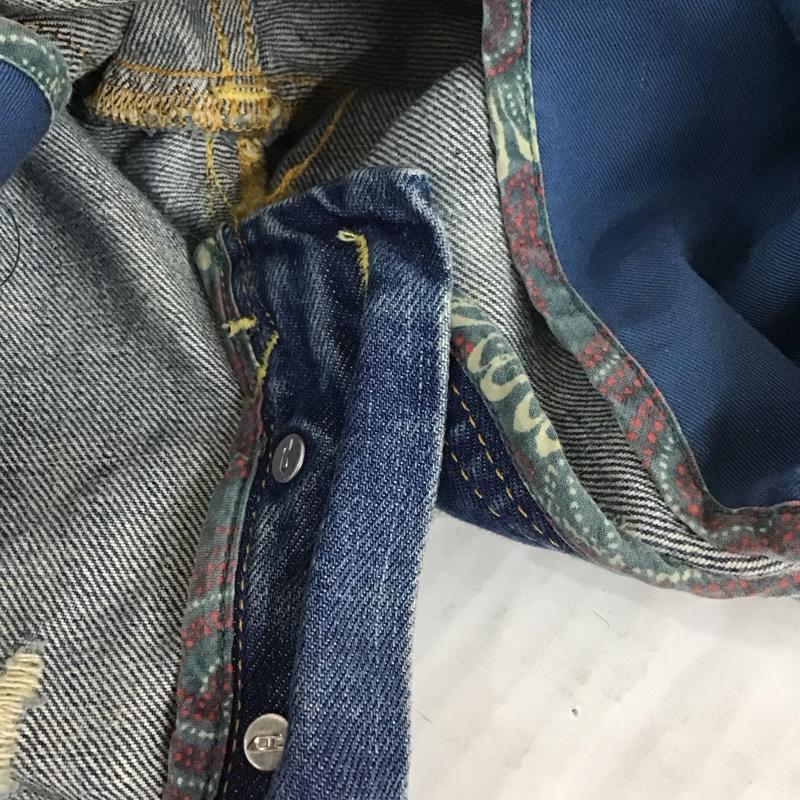 ディーゼル DIESEL パンツ デニム、ジーンズ デニムパンツ ワーカージーンズ カジュアルパンツ ストレートパンツ 32インチ 無地 インディゴ / インディゴ /  メンズ USED 古着 中古 10112066