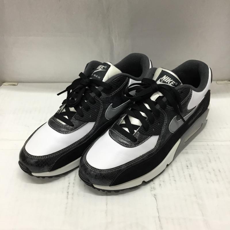 ナイキ NIKE スニーカー スニーカー CD0916-100 AIR MAX 90 QS 28cm 28.0cm ロゴ、文字 白 / ホワイト / X 黒 / ブラック / X 灰 / グレー /  メンズ USED 古着 中古 10106308