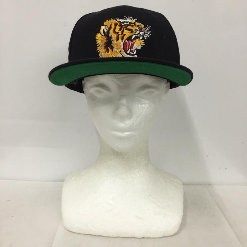 ニューエラ NEW ERA 帽子 キャップ Tiger 6 Panel Cap ACAPULCO GOLD 刺繍 紺 / ネイビー /  メンズ USED 古着 中古 10136964