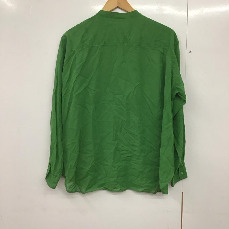 オーシバル ORCIVAL シャツ、ブラウス 長袖 無地 緑 / グリーン /  レディース USED 古着 中古 10144054