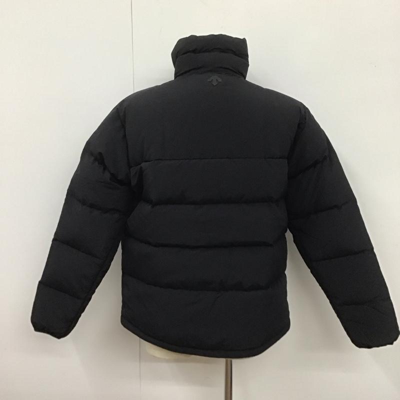 デサント DESCENTE ジャケット、上着 ジャンパー、ブルゾン DOR-G9704 ダウンジャケット ジップアップジャケット アウター カジュアルジャケット 44 無地 黒 / ブラック /  メンズ USED 古着 中古 10106772