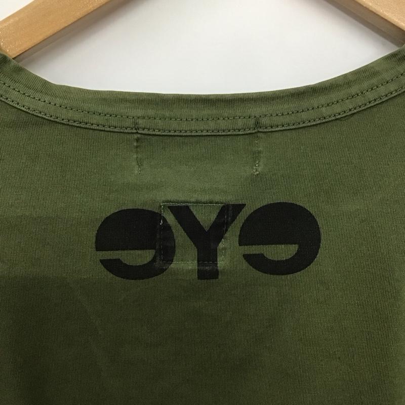 ジュンヤワタナベコムデギャルソンマン JUNYA WATANABE COMME des GARCONS MAN Tシャツ 半袖 wj-t903 JUNYAWATANABECOMMEdesGARCONS Carhartt プリントTシャツ L ロゴ、文字 カーキ / カーキ /  メンズ USED 古着 中古 10139732