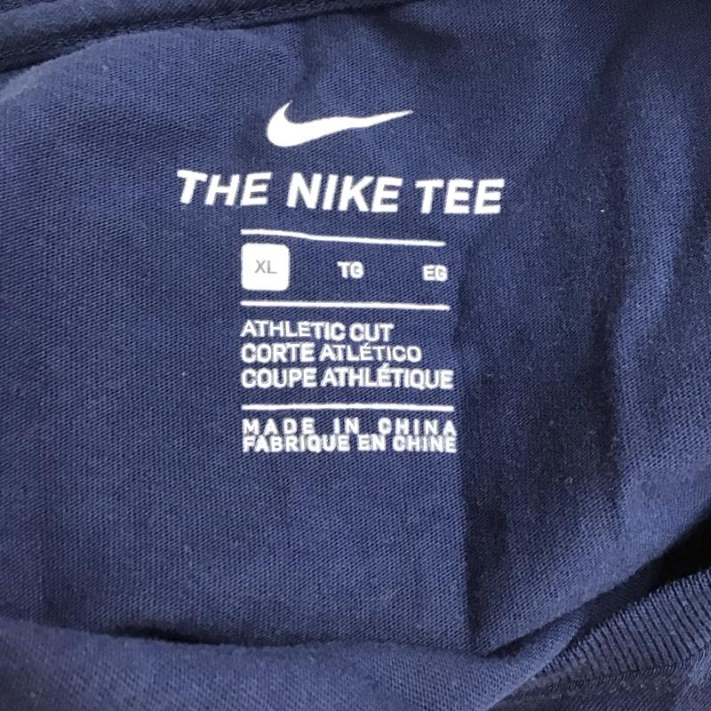 ナイキ NIKE Tシャツ 半袖 857360-410 パリ サンジェルマン XL プリント 紺 / ネイビー /  メンズ USED 古着 中古 10118106