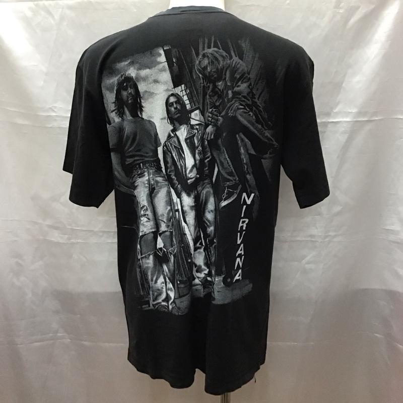 古着 USED Tシャツ 半袖 半袖 XL プリント 黒 / ブラック /  メンズ USED 古着 中古 10113165