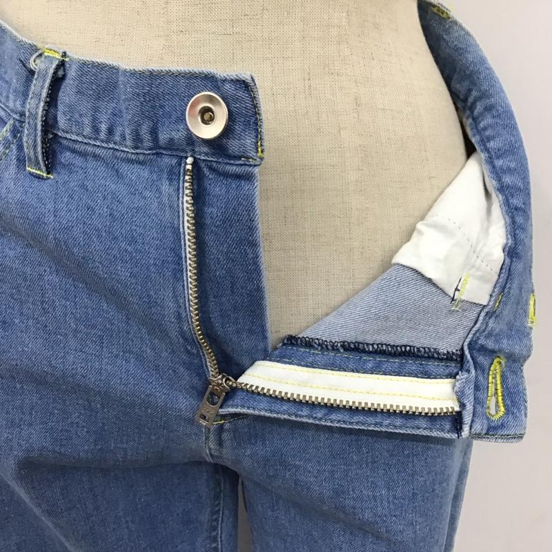 リルリリー lilLilly パンツ デニム、ジーンズ L18SS-PT201 ストレッチ M ダメージ加工 青 / ブルー /  レディース USED 古着 中古 10117236