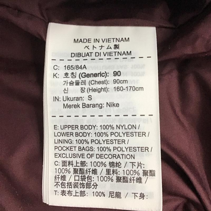 ナイキ NIKE ジャケット、上着 ジャケット、ブレザー 930317-659 フリースジャケット ジップアップジャケット S ロゴ、文字 えんじ / ワインレッド /  メンズ USED 古着 中古 10124806