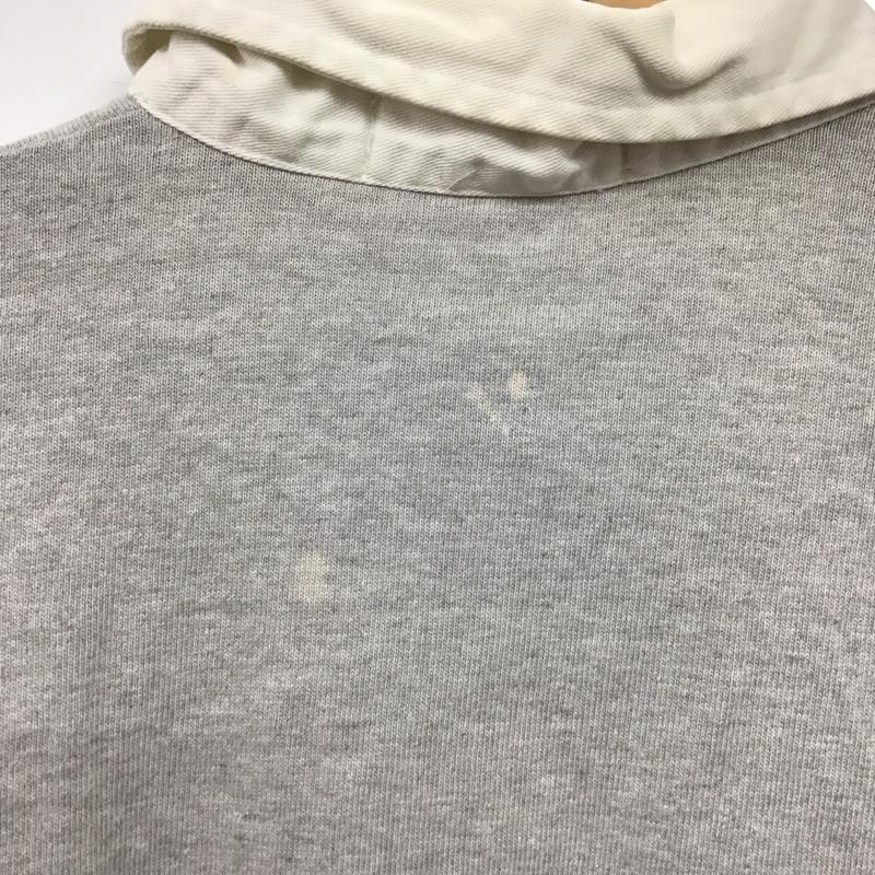 ポロバイラルフローレン Polo by RALPH LAUREN ポロシャツ 長袖 長袖ポロシャツ 長袖カットソー カラーシャツ M ロゴ、文字 灰 / グレー /  メンズ USED 古着 中古 10150114