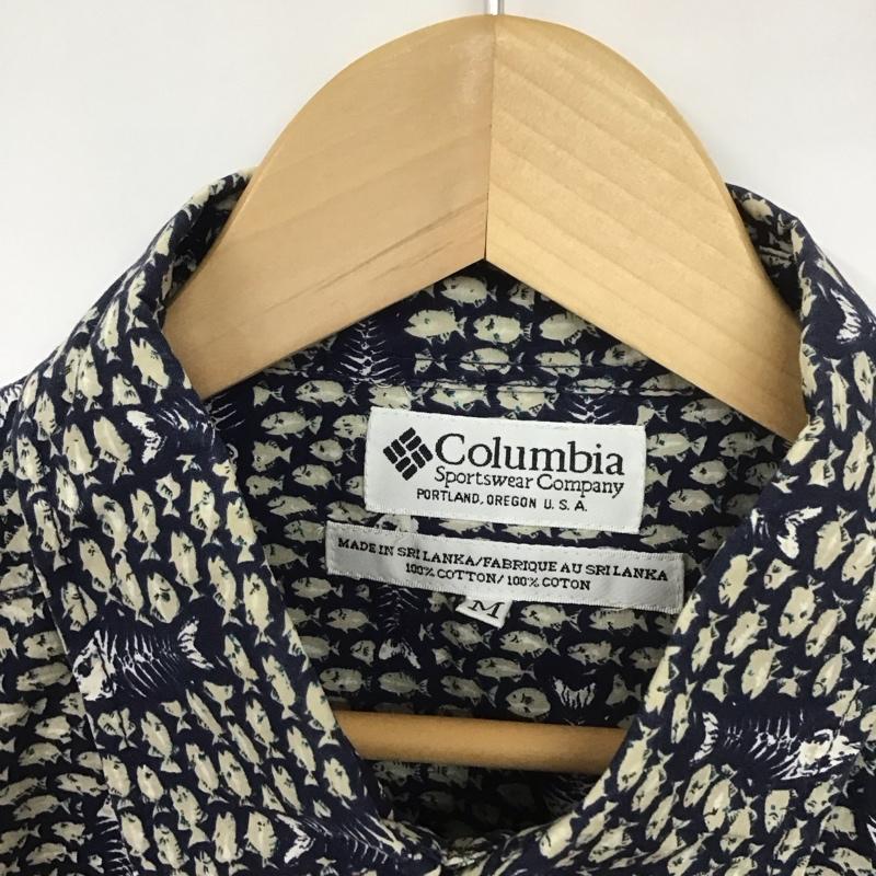 コロンビア Columbia シャツ、ブラウス 半袖 半袖シャツ プリントシャツ ポケットシャツ 90s M プリント マルチカラー / マルチカラー /  メンズ USED 古着 中古 10129476