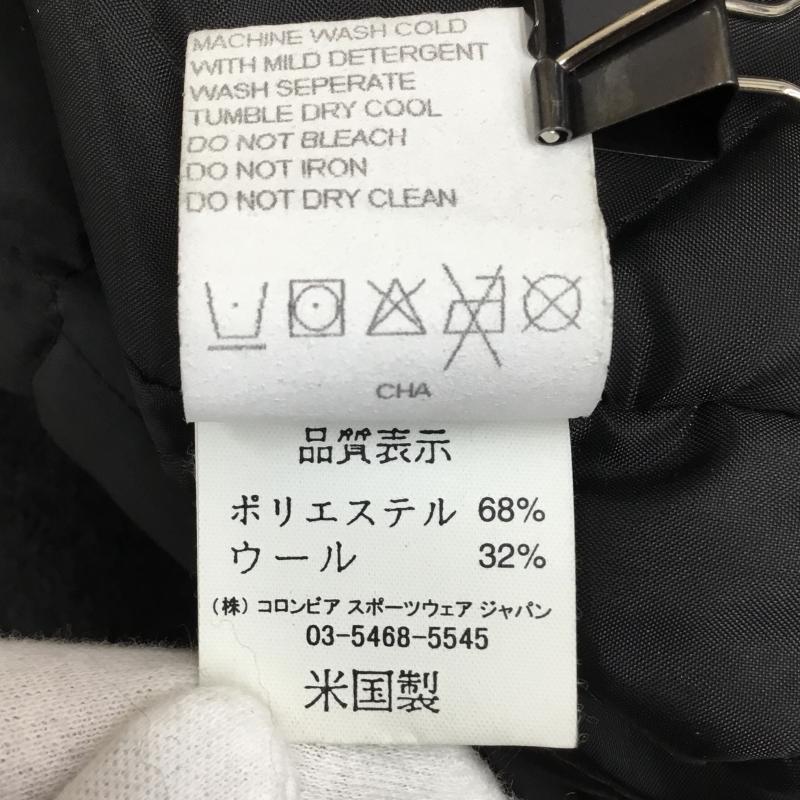 コロンビア Columbia ジャケット、上着 ジャケット、ブレザー フリースジャケット　PU6210 M ロゴ、文字 黒 / ブラック /  メンズ USED 古着 中古 10141052
