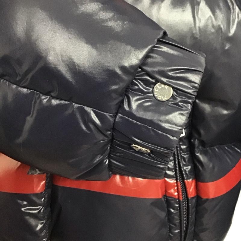 モンクレール MONCLER ジャケット、上着 ダウンジャケット VALENTINO SB3CN01A4AB 40 ロゴ、文字 紺 / ネイビー / X 赤 / レッド /  レディース USED 古着 中古 10142225