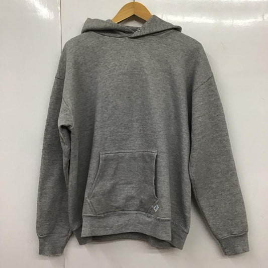 ディスカス DISCUS パーカー 長袖 L 無地 灰 / グレー /  メンズ USED 古着 中古 10131943
