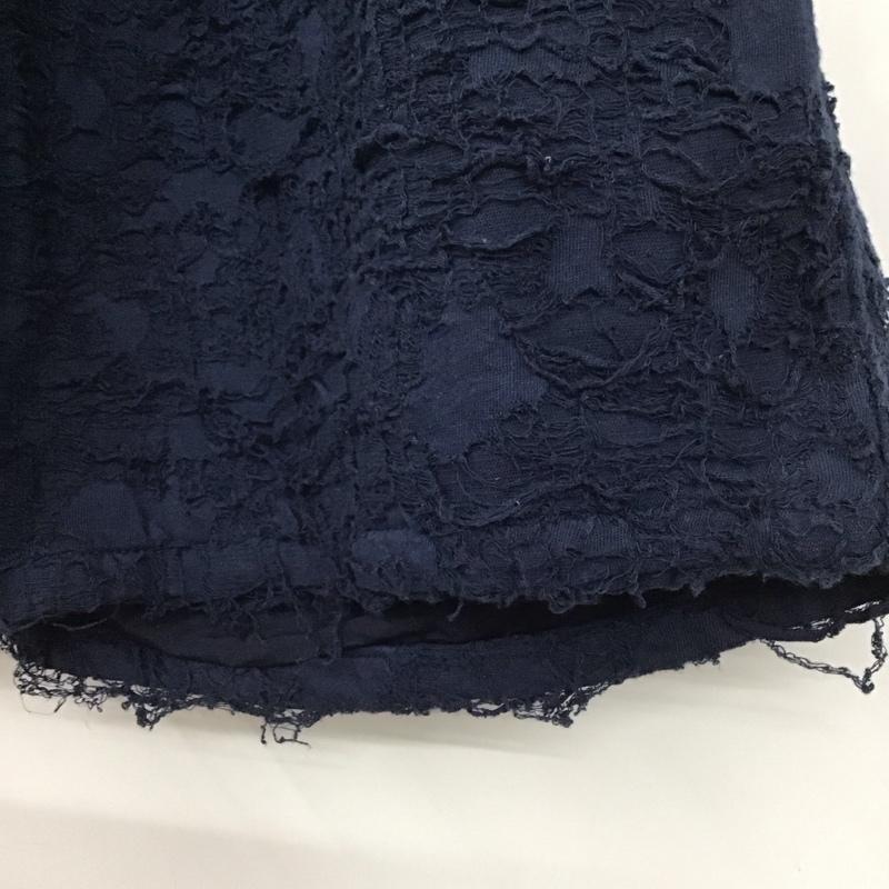 ウ゛ァルゴ VIRGO パンツ ショートパンツ vg-pt-257 ダメージショートパンツ ハーフパンツ 2 ダメージ加工 紺 / ネイビー /  メンズ USED 古着 中古 10129036