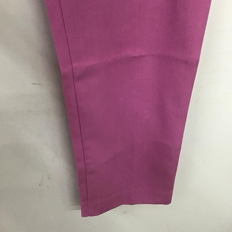 オペークドットクリップ OPAQUE.CLIP パンツ スラックス L 無地 桃 / ピンク /  レディース USED 古着 中古 10148737