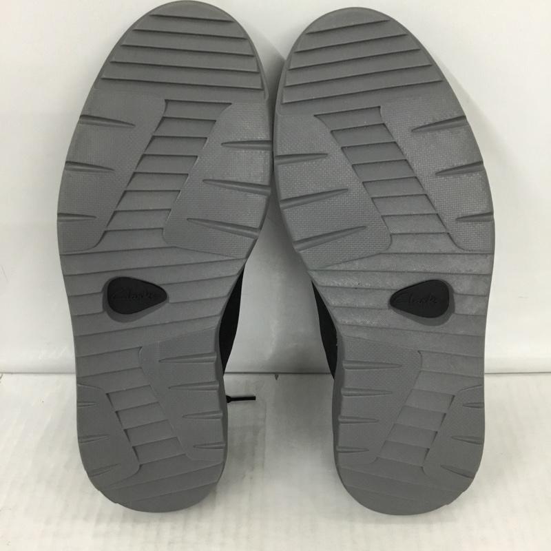 クラークス Clarks スニーカー スニーカー Brahnz Low UK9.5 箱有 US：10.5 無地 黒 / ブラック /  メンズ USED 古着 中古 10109894