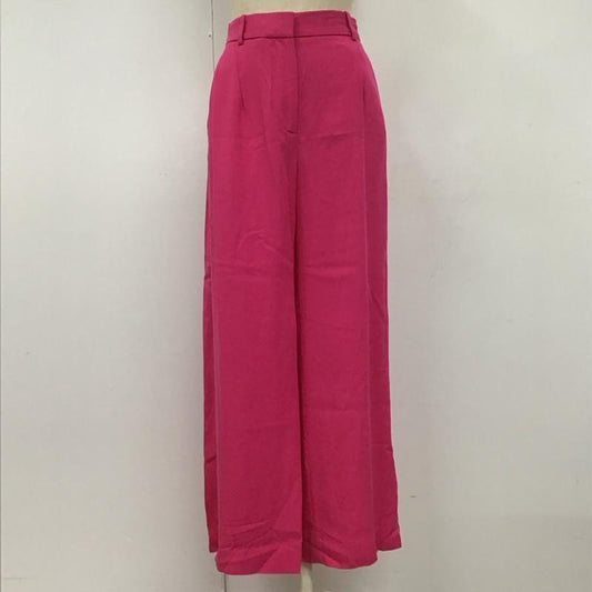 ザラベーシック ZARA BASIC パンツ スラックス スラックス ワイドパンツ カジュアルパンツ フレアパンツ XS 無地 桃 / ピンク /  レディース USED 古着 中古 10110457