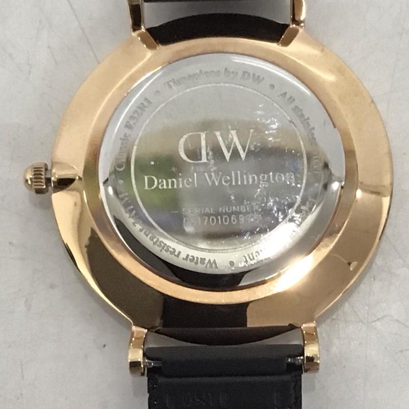 ダニエルウェリントン Daniel Wellington 腕時計 アナログ（クォーツ式） Classic E32R1 箱有 ロゴ、文字 黒 / ブラック /  レディース USED 古着 中古 10134776
