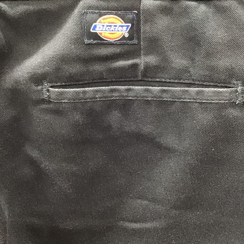 ディッキーズ Dickies パンツ ワークパンツ、ペインターパンツ ワークパンツ ワイドパンツ カジュアルパンツ 32インチ 無地 黒 / ブラック /  メンズ USED 古着 中古 10117509