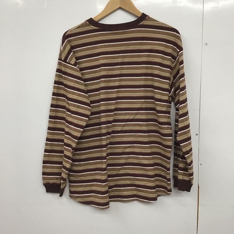 ローリーズファーム LOWRYS FARM Tシャツ 長袖 FREE ボーダー柄 マルチカラー / マルチカラー /  レディース USED 古着 中古 10148510