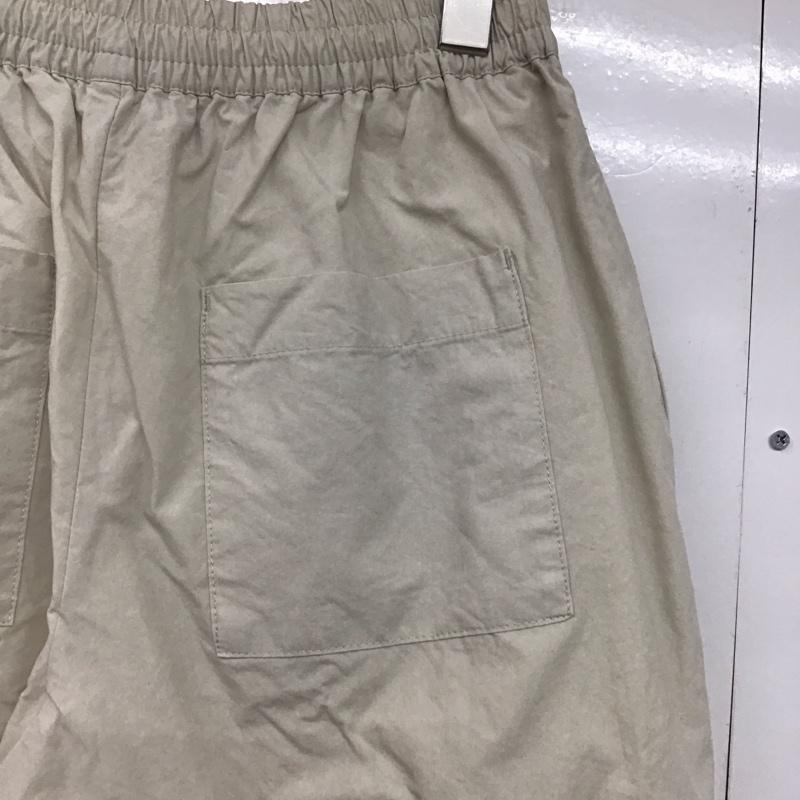 サマンサモスモス Samansa Mos2 パンツ ワークパンツ、ペインターパンツ ワイドパンツ ワークパンツ 八分丈パンツ FREE 無地 アイボリー / アイボリー /  レディース USED 古着 中古 10145383