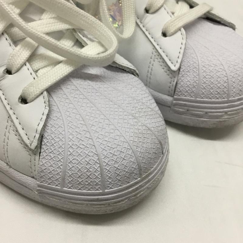 アディダス adidas スニーカー スニーカー FX7565 SUPERSTAR W 25cm 25.0cm ロゴ、文字 白 / ホワイト /  レディース USED 古着 中古 10110153