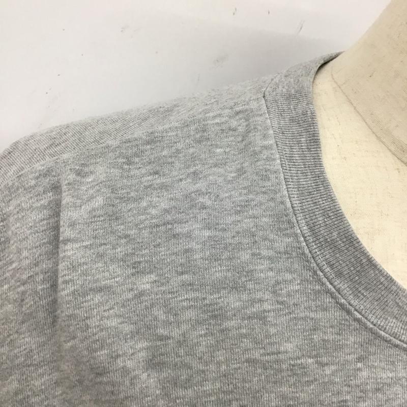 ビームス BEAMS トレーナー 長袖 長袖トレーナー スウェット クルーネック プルオーバー XL プリント 灰 / グレー /  メンズ USED 古着 中古 10125009