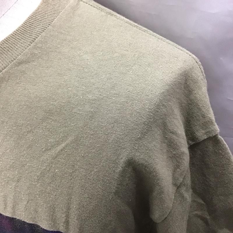 シュプリーム Supreme Tシャツ 半袖 半袖カットソー プリントTシャツ クルーネックカットソー M プリント カーキ / カーキ /  メンズ USED 古着 中古 10120535